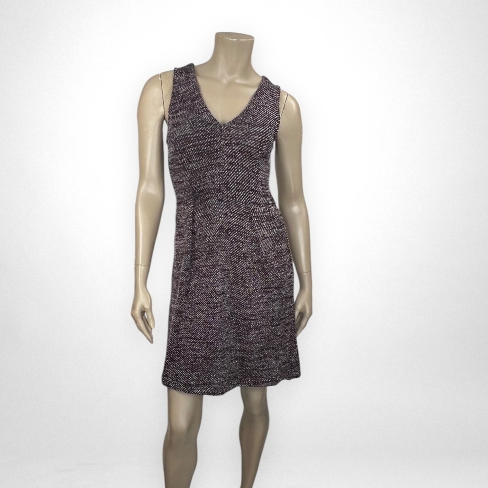 MADEWELL Medium Sleeveless Terrace Knit Twill Dress‎ Business Casual Office Wear